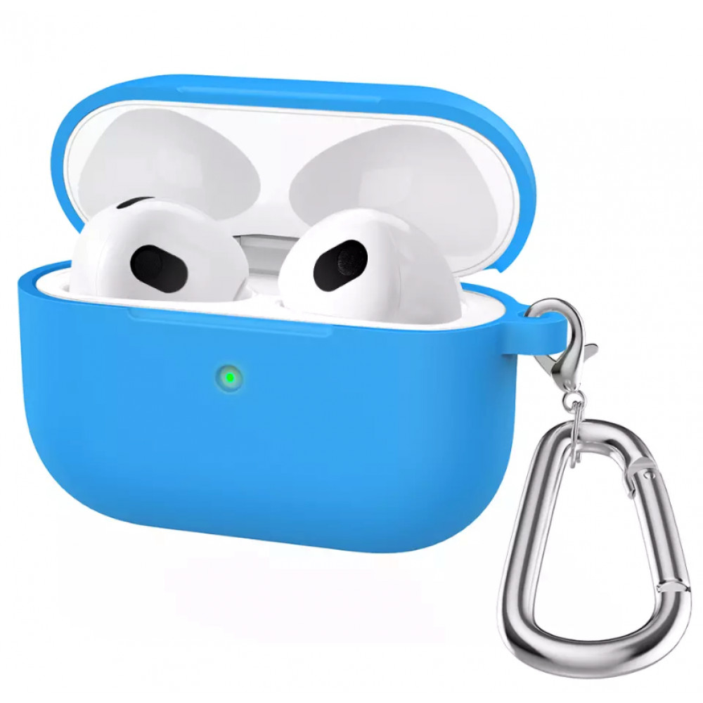 Airpods Pro 2 Case With Carabine — Sky Blue