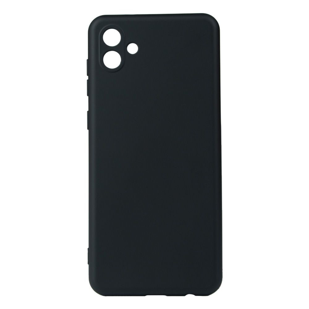 Soft Touch TPU Case Samsung A04 — Black