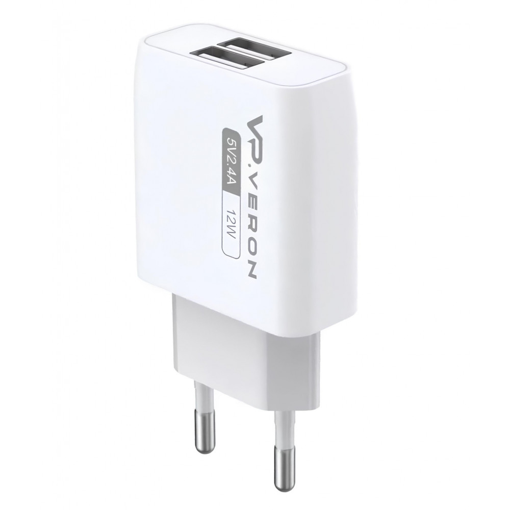 Home Charger 2.4A 2U Veron AC62