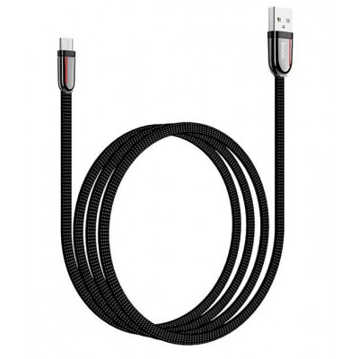 Кабель Micro 2.4A (1.2m) Hoco U74 &mdash; Black