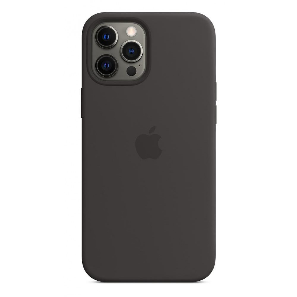 Original Silicone Case Full Size iPhone 13 Pro Max 6.7" — Black (18)