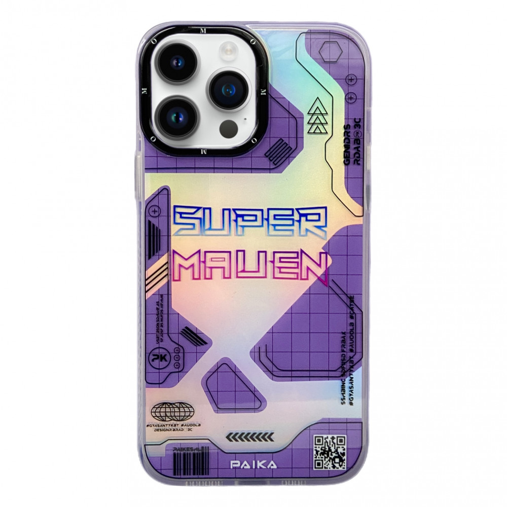 Paika IC TPU Case iPhone 14 Pro Max 6.7" — Purple