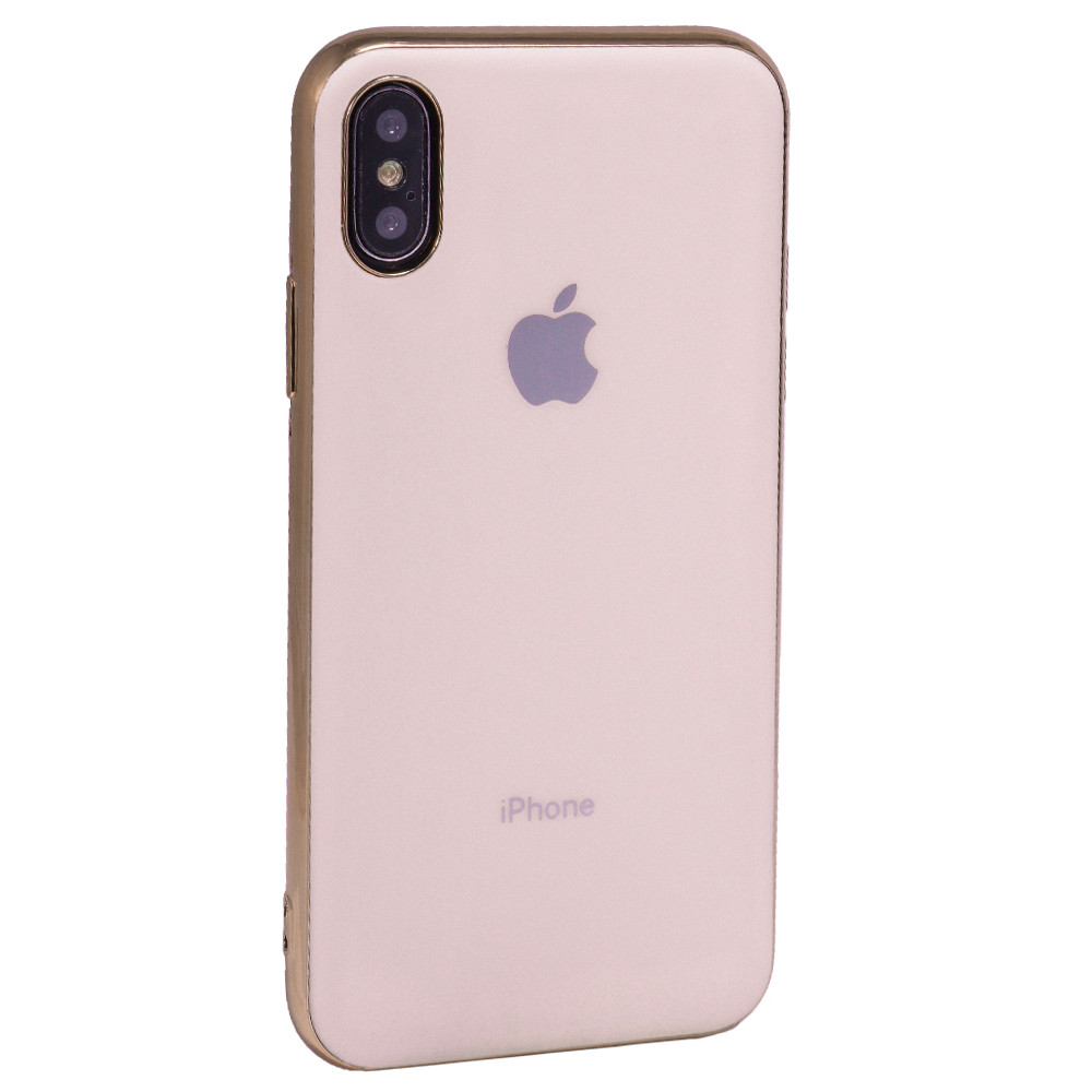 Matte Silcone Case iPhone Xs Max — Gold