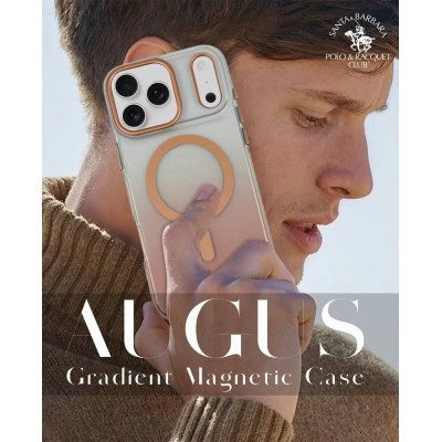 Купить Polo Augus Silicone Case with Magsafe iPhone 17 Pro Max &mdash; Navy Blue Ц-000083014 - KMT5