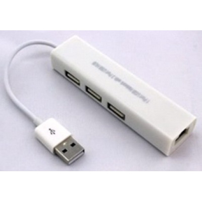 USB HUB — DX139 ; LAN+USB 3.0 To 3 USB