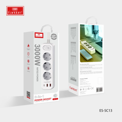 Купить Фільтр живлення 2U | 3P | 1C — Earldom ES-SC13 Ц-000081015 - KMT5