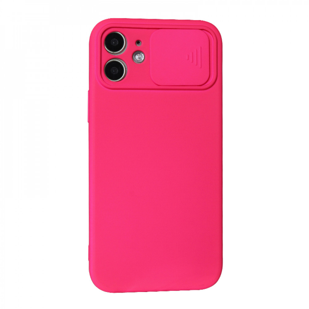 Security camera TPU Case iPhone 12 6.1" — Hot Pink