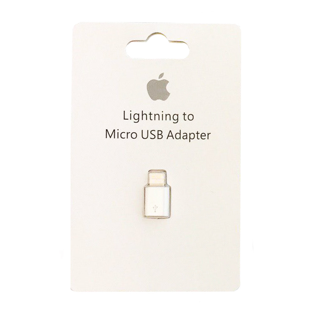 Adapter Lightning To Micro — Apple White