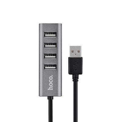 Купить USB HUB Hoco HB1 Line Machine ; USB To 4 USB &mdash; Tarnish Ц-000056723 - KMT5