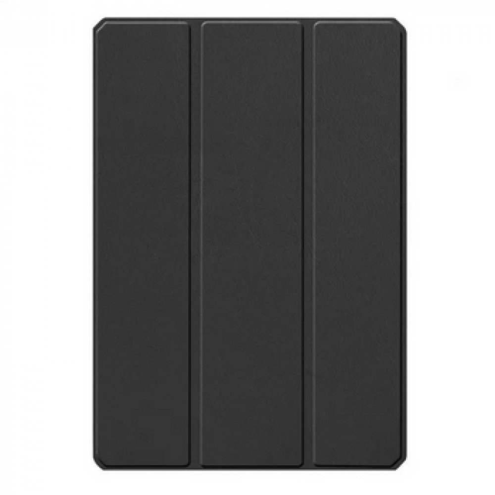 Tri-fold flat with pen slot Book Case iPad 9,7"  — Black