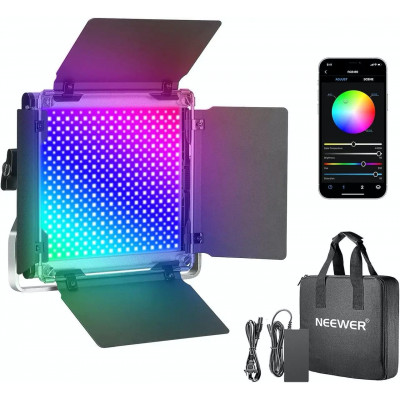 Лампа видеосвет LED NEERWER NL480S RGB 28W LED 480pcs CRI 95+