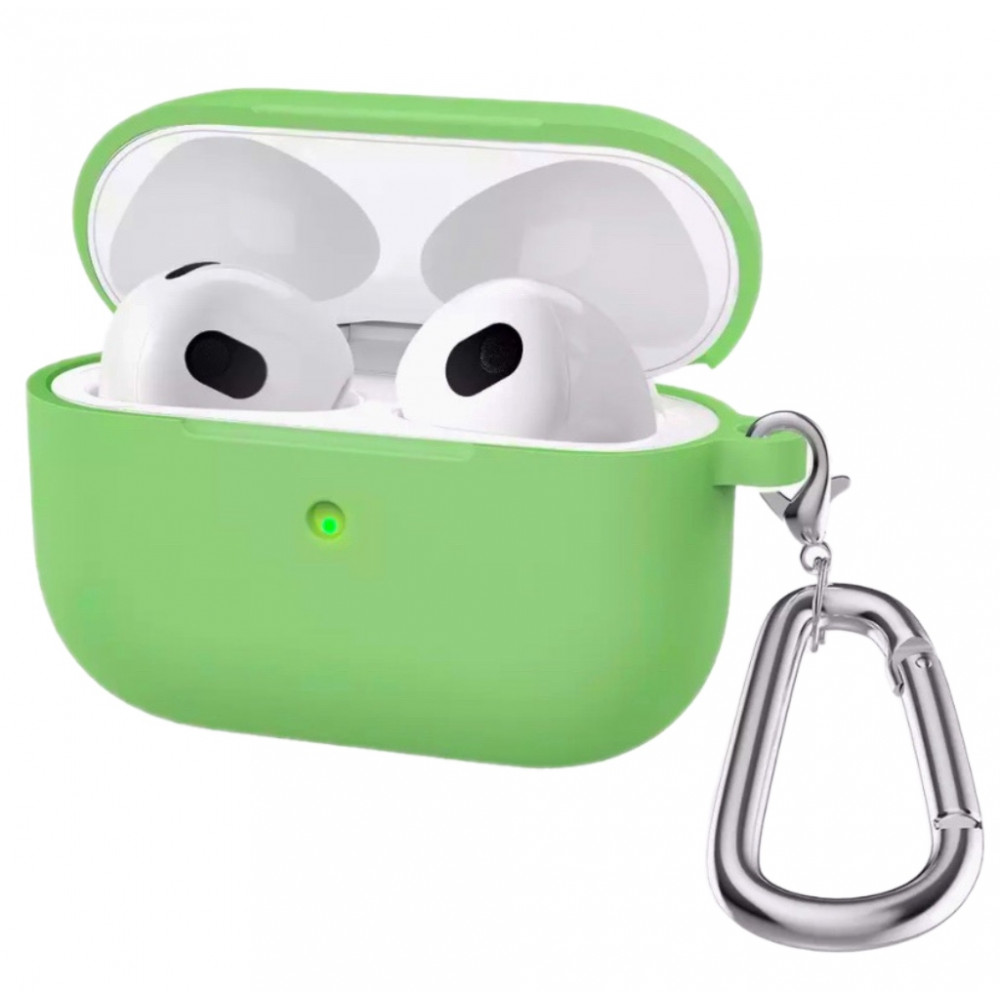 Airpods Pro 2 Case With Carabine — Green