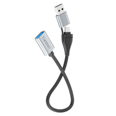 Adapter OTG USB C & USB A To USB3.0 — Earldom ET-OT83 2 in 1