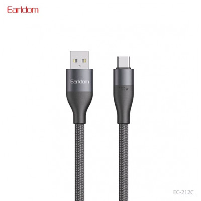 Cable USB C 2.4A (1m) &mdash; Earldom EC-212C