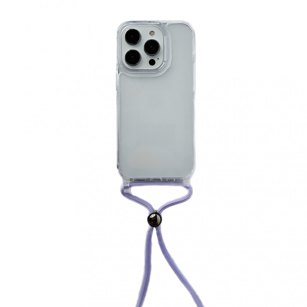 Cord TPU Case — iPhone 14 Pro — Lilac
