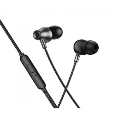 3.5mm Earphones With Mic &mdash; Hoco M119 &mdash; Black