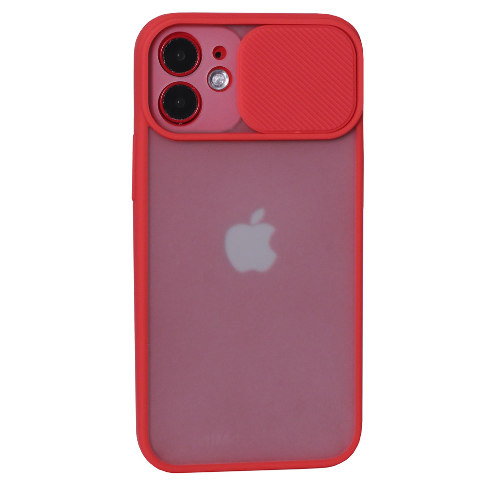 Security camera TPU Plastic Case iPhone 12 Mini 5.4" — Red