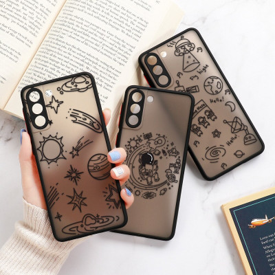 Stickers Space Series TPU Case Xiaomi Redmi Note 9