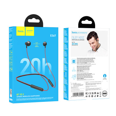 Купить Bluetooth Earphones Hoco ES67 &mdash; Red Ц-000077395 - KMT5