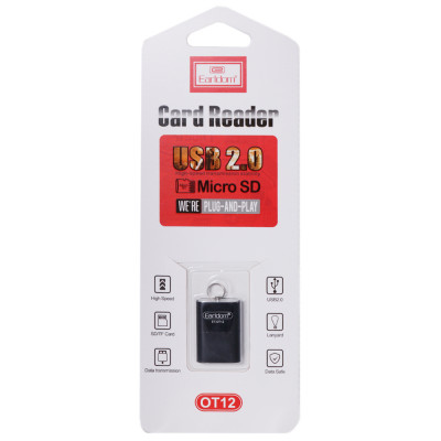 Купить Card Reader Earldom ET-OT12 &mdash; Black Ц-000069350 - KMT5