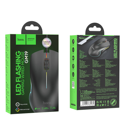 Купить Дротова миша — Hoco GM19 — Black Ц-000078406 - KMT5