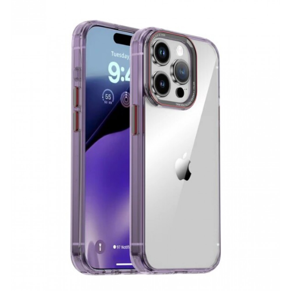 Ipaky MJ Series TPU Case iPhone 14 Pro — Purple